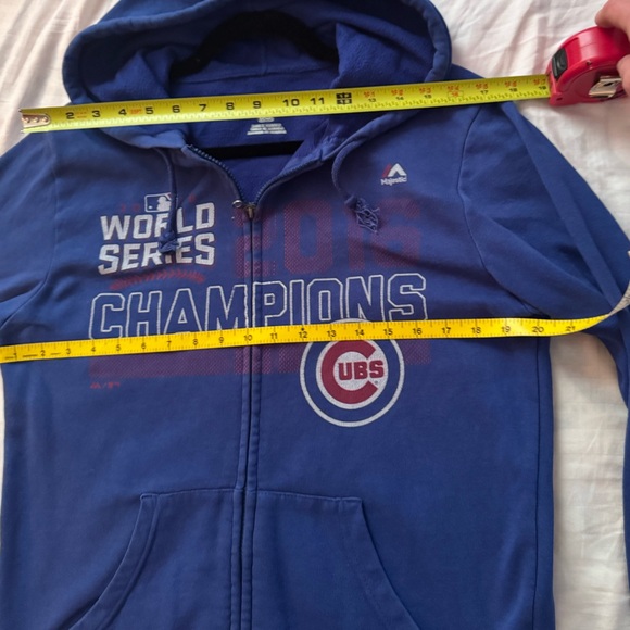 Chicago Cubs Majestic Mens 2016
World Series Champions Fierce
Favorite Hoodie S - Picture 9 of 11